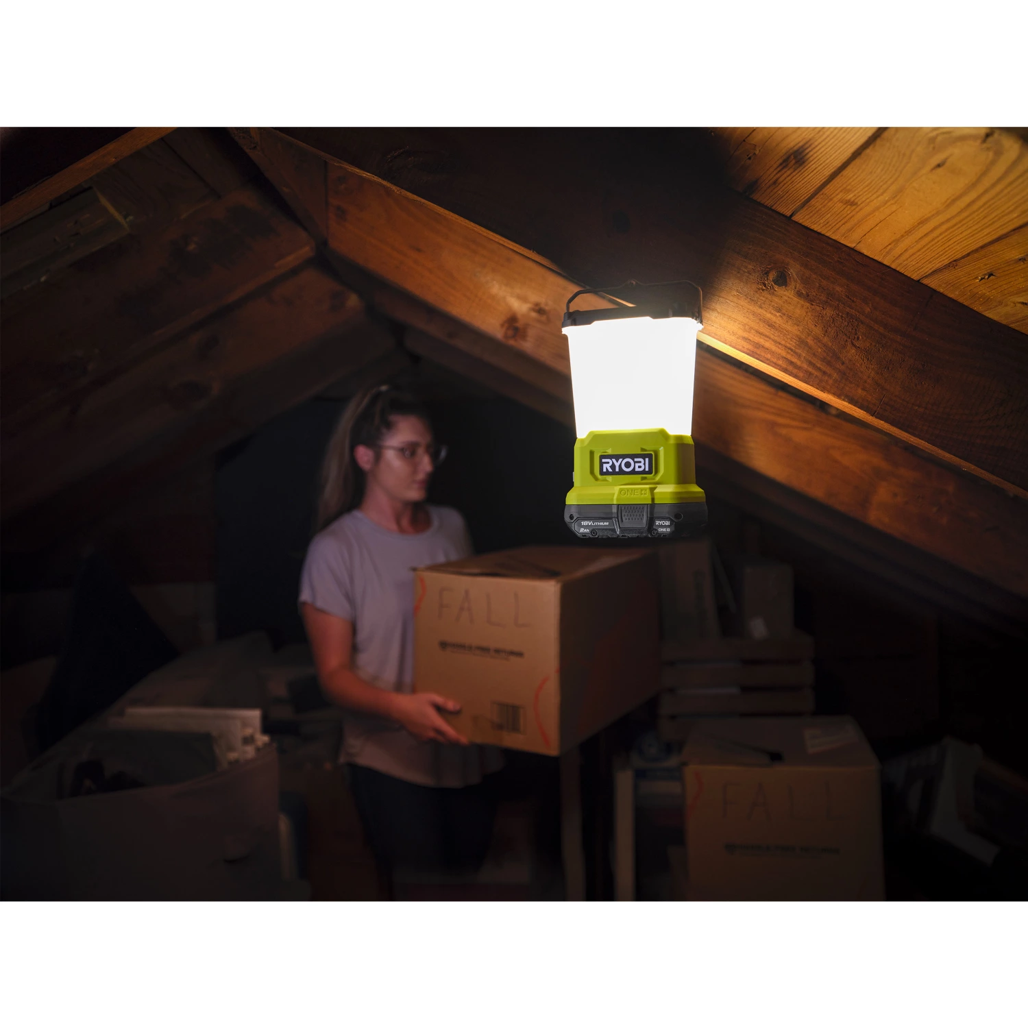 Ryobi RLL18-0 One  Accu Lantaarnlamp body - 850Lm