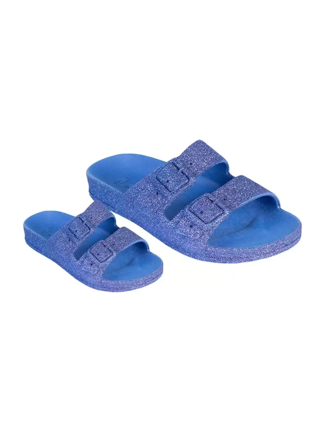 cacatoes Claquettes Femme Trancoso Bleu Roi