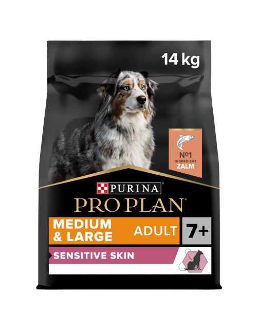 Pro Plan Dog Senior Medium & Large Breed Sensitive Zalm - Hondenvoer