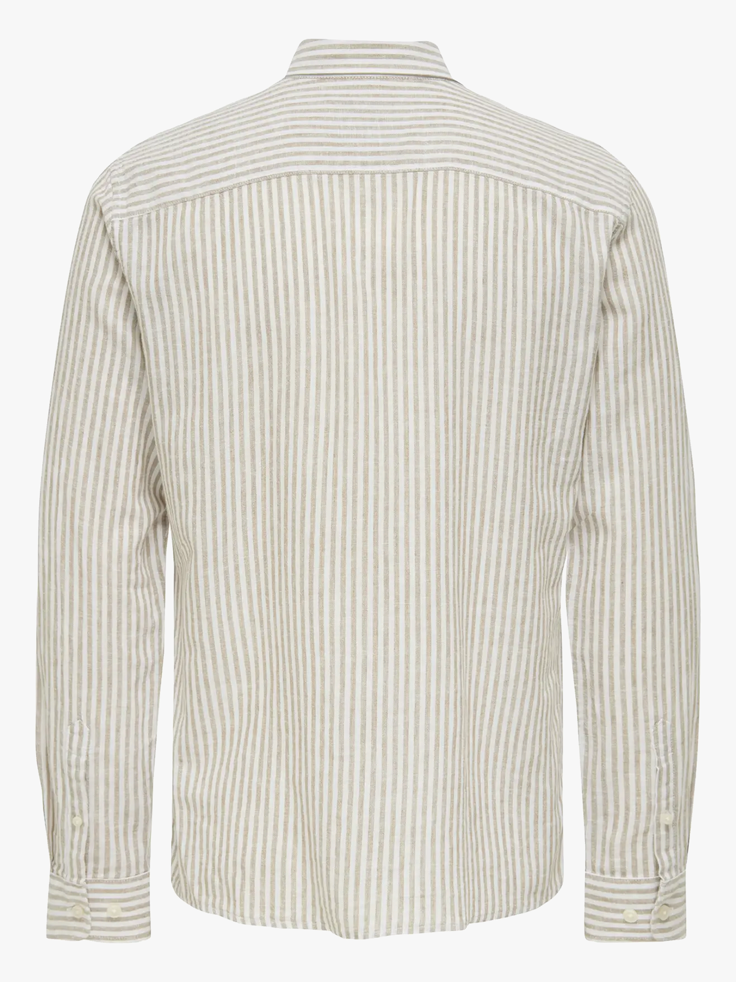 Caiden Life Long Sleeve Stripe Linen