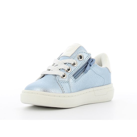 Baskets basses cœurs brillants   Bleu        de               P'tit Bisou premiers pas