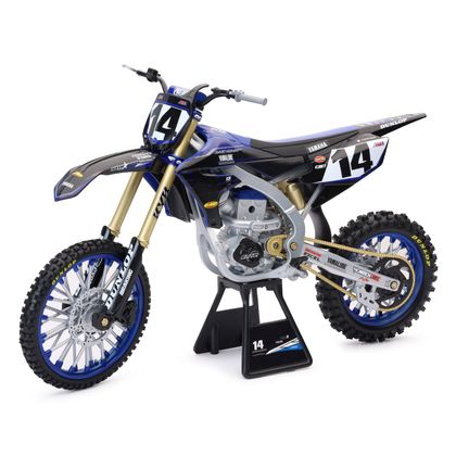 Miniature Newray Moto Yamaha 450 YZF Dylan FERRANDIS - Echelle 1/6° - Bleu