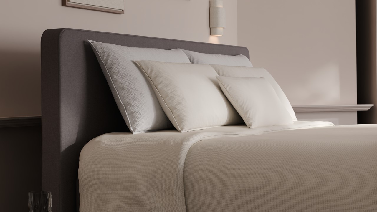 Boxspring Glade - Warm wool dark grey