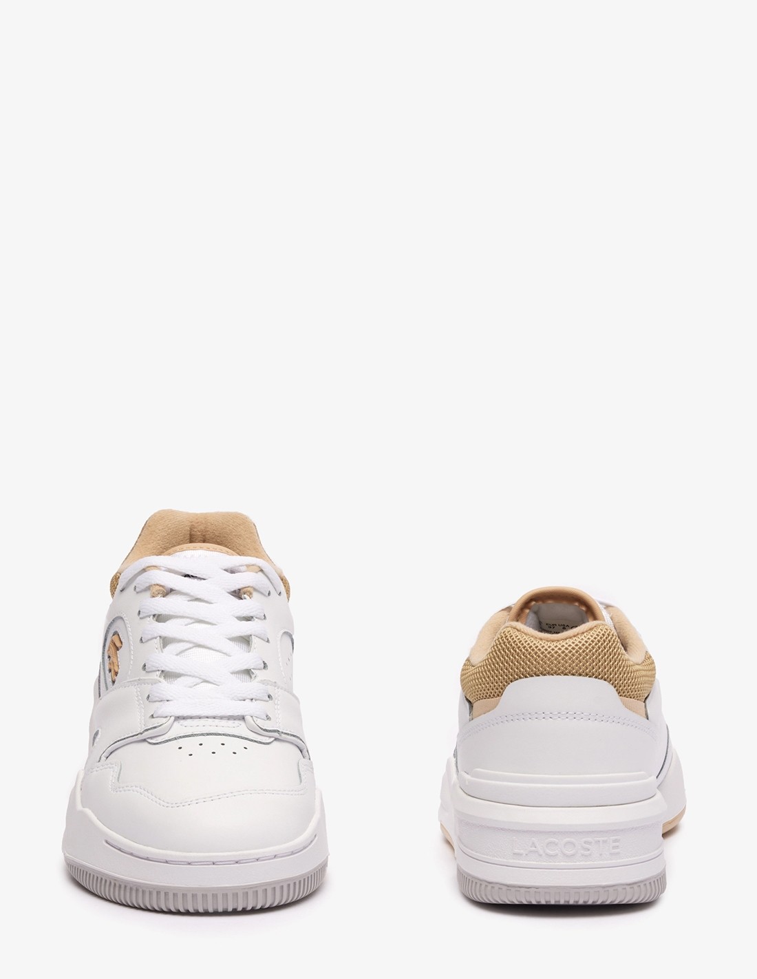 lacoste Sneakers Femme Lineshot 124 2 SFA Blanc/Beige