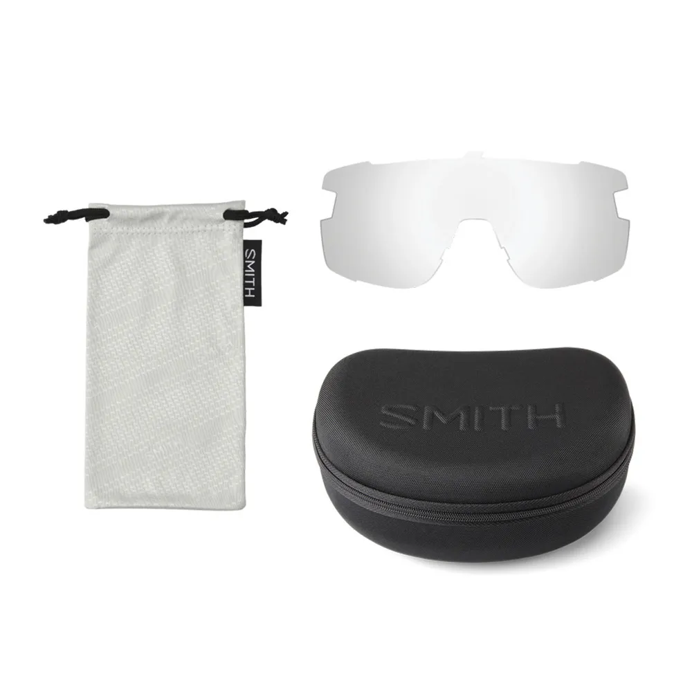 Smith WILDCAT - Lunettes de soleil white/chromapop red mirror
