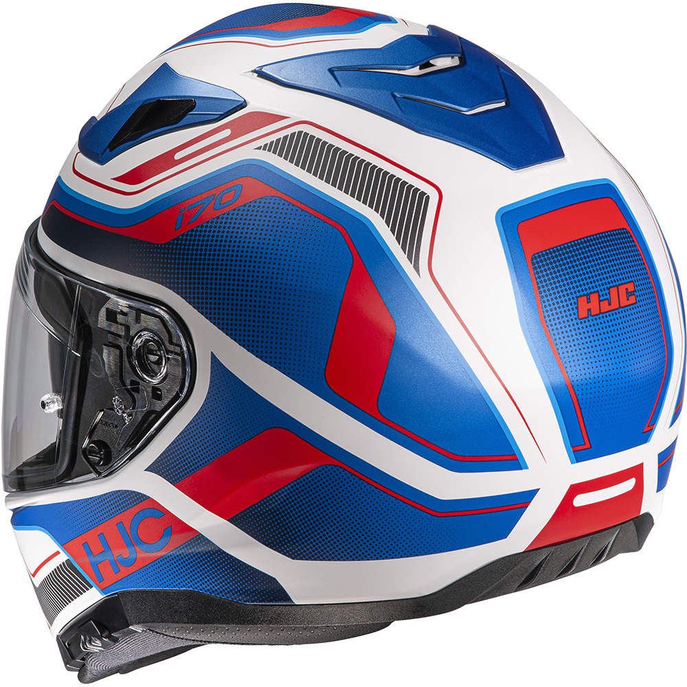 HJC - Casque i70 Lonex MC21SF / Bleu / Blanc / Rouge