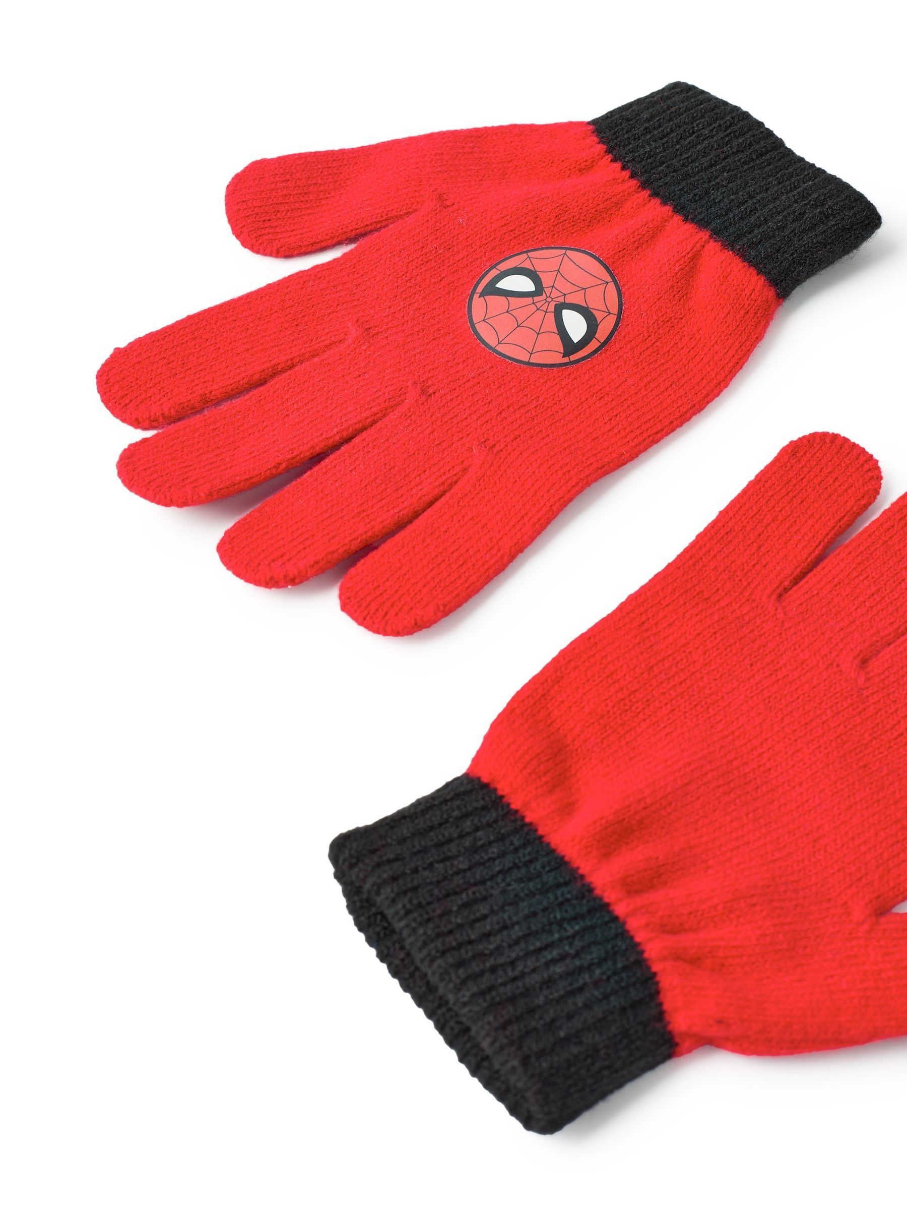 Vanilla Underground Marvel Spider-Man set van muts en Handschoenen voor Jongens