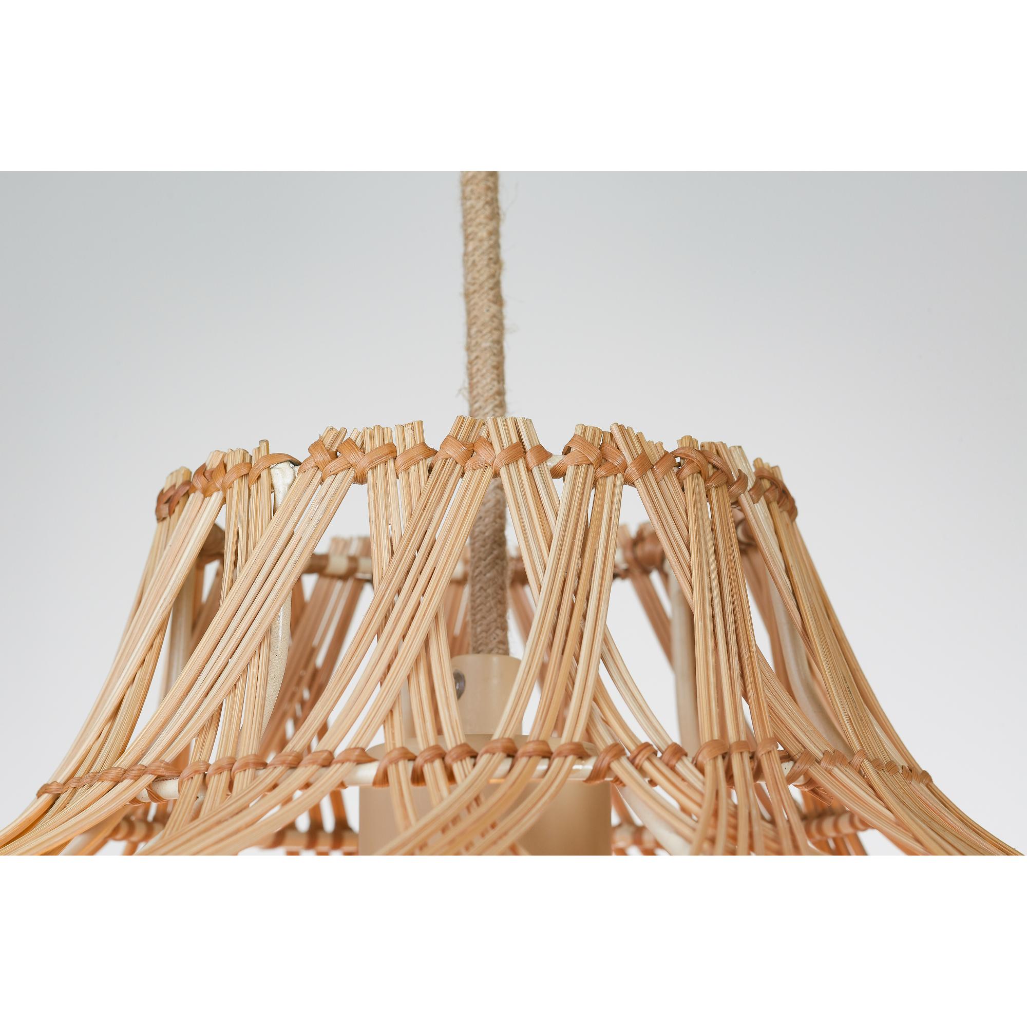 GOOD&MOJO Hanglamp Mendoza - Naturel - Ã40cm