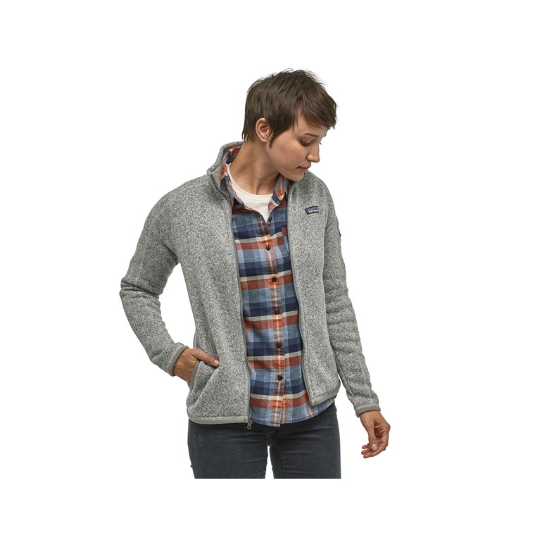 Patagonia Better Sweater Jacket Women Birch White