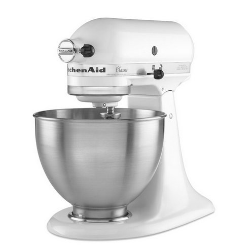 Batedeira KitchenAid Classic Series de 10 velocidades e 4,5 litros.