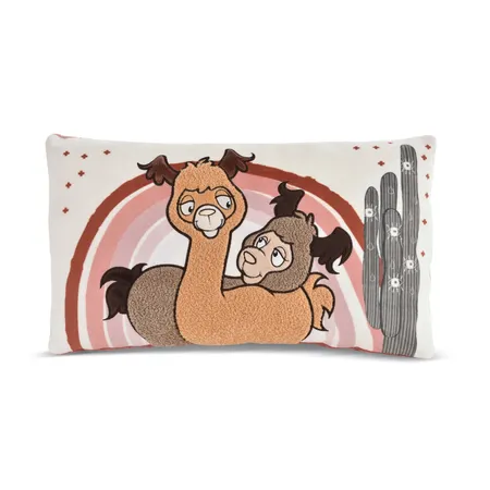 NICI Kissen Al & Chic Paka 43x25cm rechteckig GREEN
