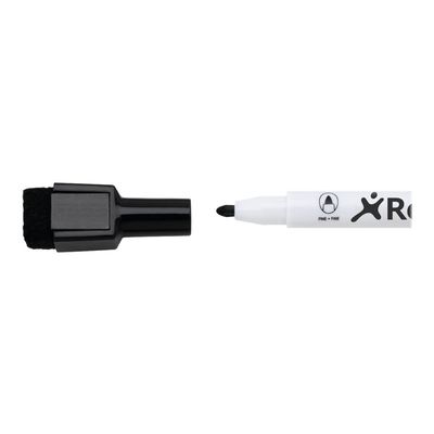 Rexel Joy - Pack de 6 marqueurs noirs pour tableau blanc - pointe fine