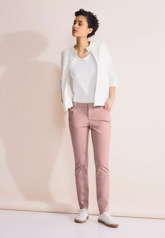 Casual Fit Hose - dessert rose