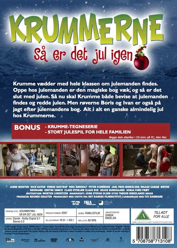 Krummerne: Så er det jul igen - DVD