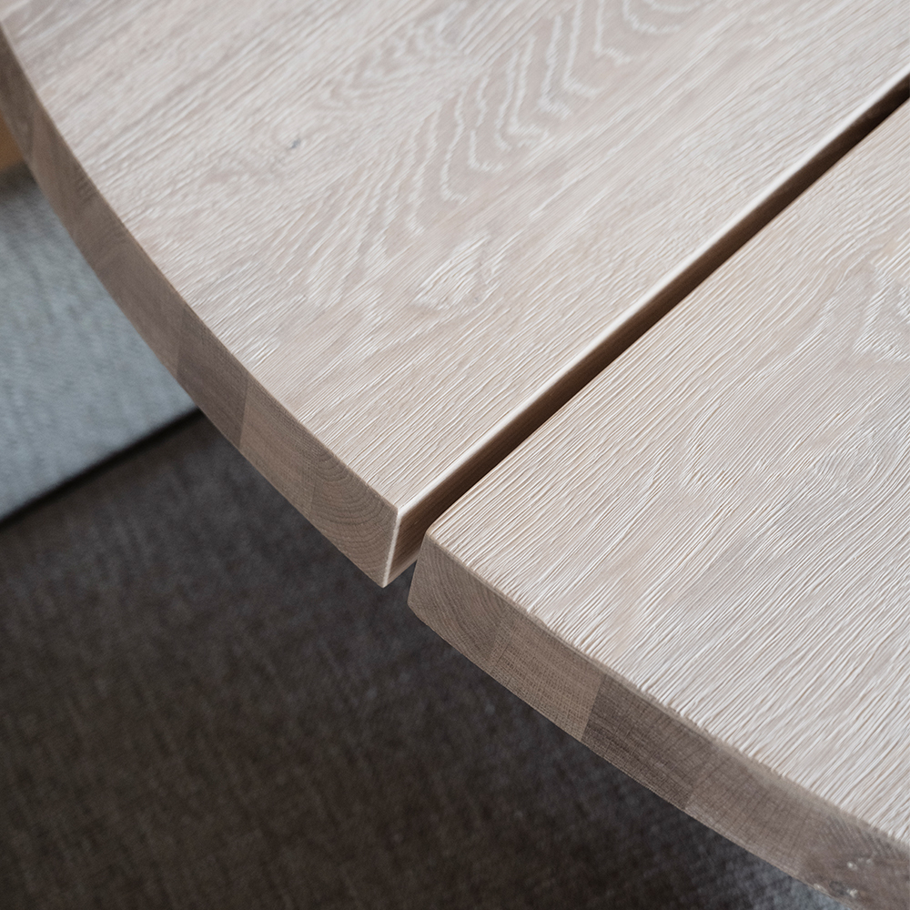 Eettafel Fred rond zwart Zwart