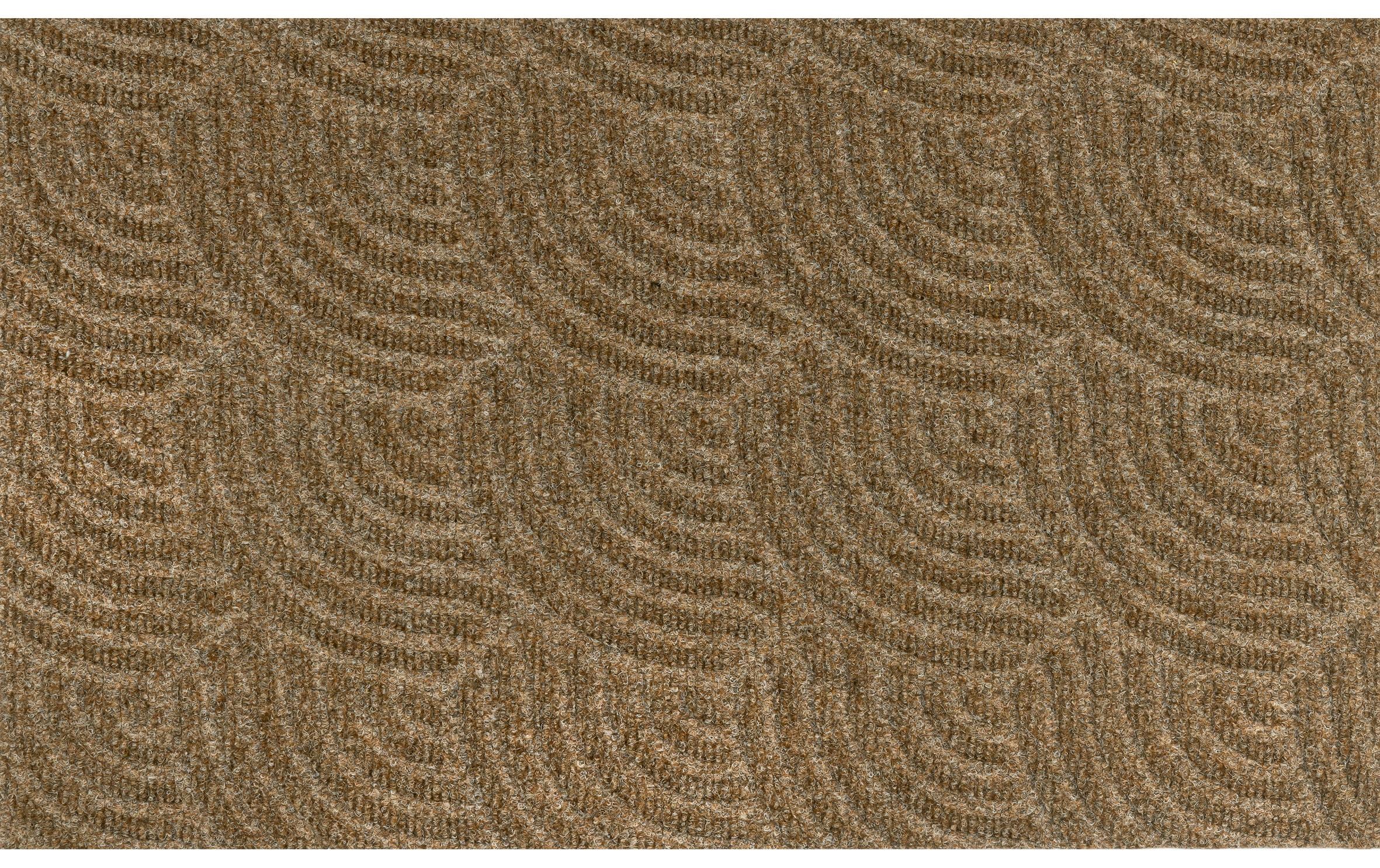 Fussmatte Dune Waves 45 cm x 75 cm, BeigeRutschfeste Outdoor Fussmatte