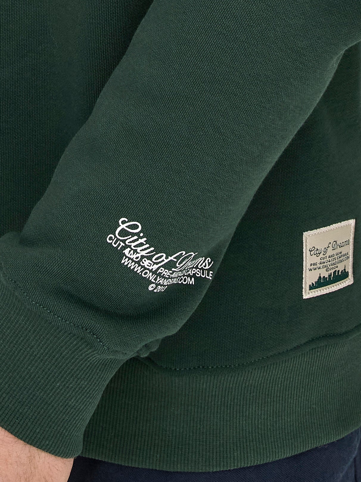 ONSRILEY Sweatshirt Darkest Spruce
