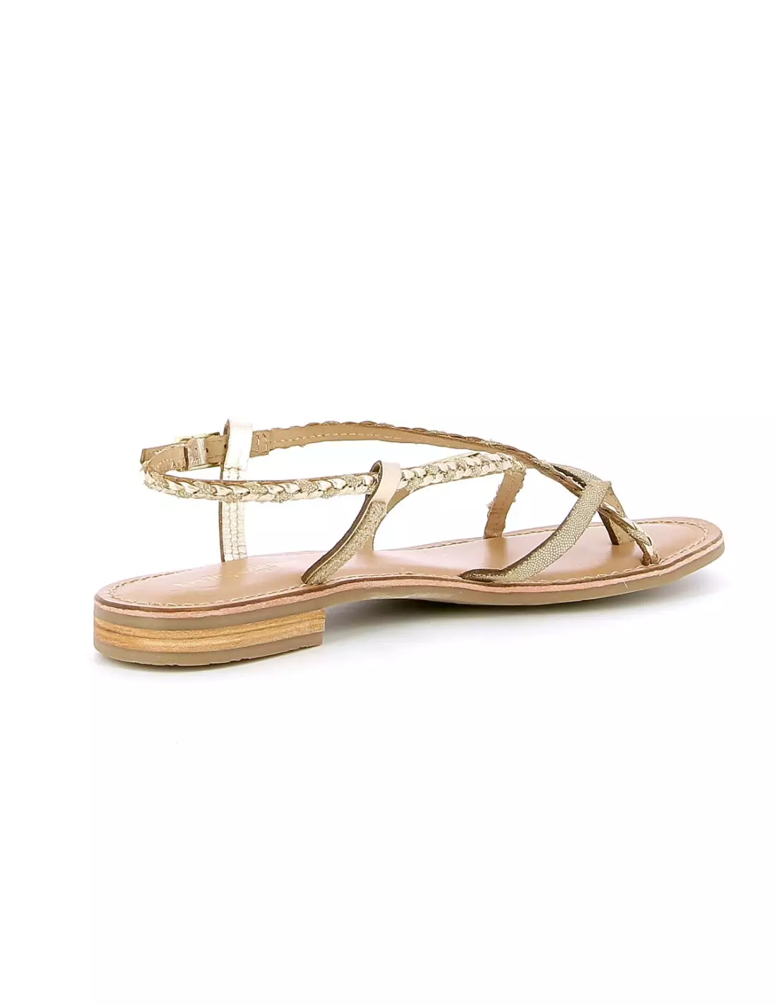LES TROPEZIENNES MONATRESS - Sandales & nu-pieds Or