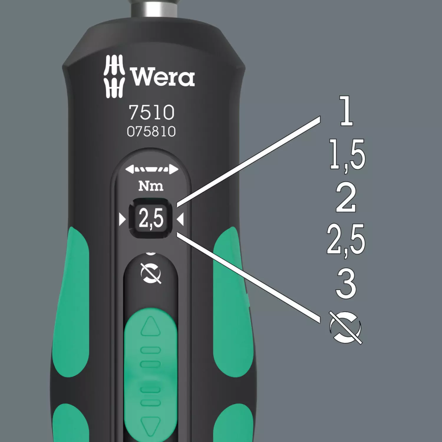 Wera 05075840001 14-delig 7510/14 Safe-Torque Speed Draaimomentschroevendraaierset in etui