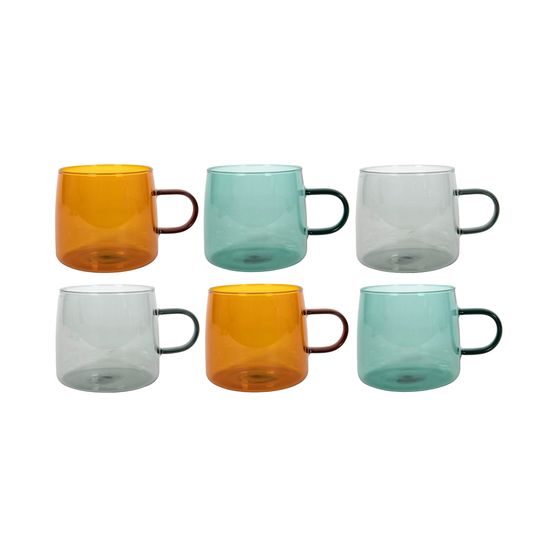 Tavola 6 Stk. Becher mit Henkel 500 ml