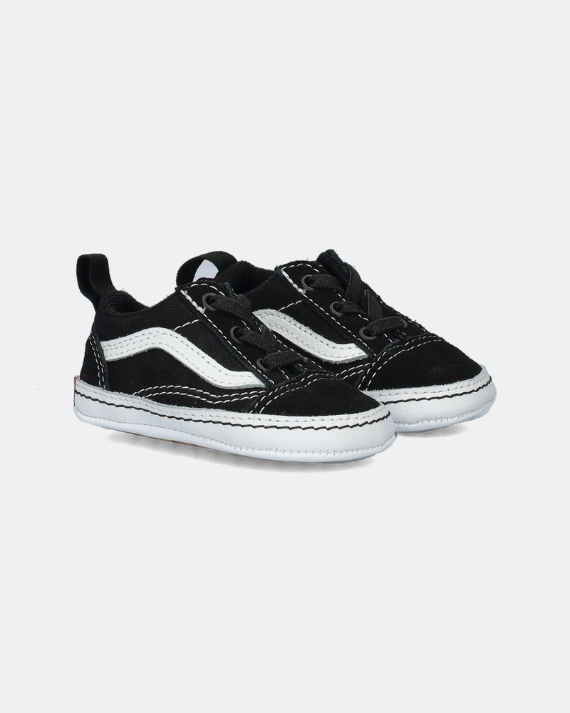 Vans In Old Skool Crib Babyschoenen  - zwart