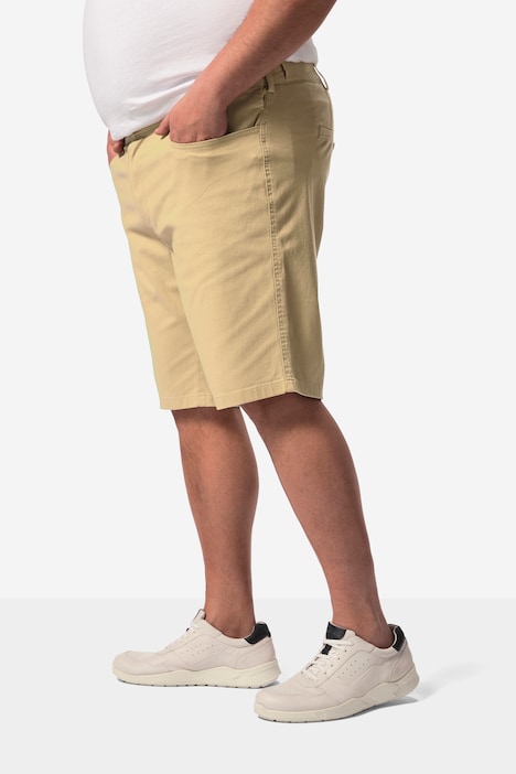 Boston Park Twill-Bermuda, Swingpocket, Travellerbund, Regular Fit, bis 72
