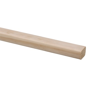 Lat geschaafd grenen D-vorm 18x23mm 210 cm