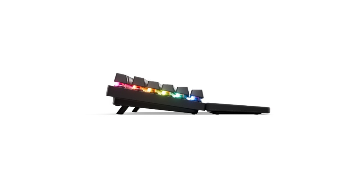 SteelSeriesApex Pro TKL Wireless Gen 3, gaming toetsenbord  (Zwart, US lay-out, SteelSeries OmniPoint 3.0, RGB leds, TKL, USB / 2.4 GHz / Bluetooth)