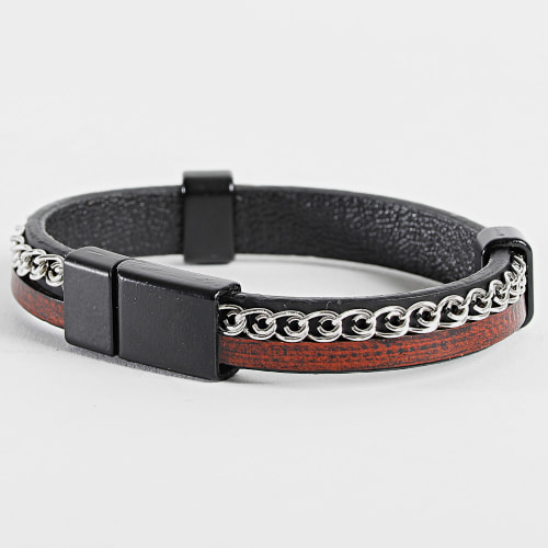 Bracelet Noir Marron