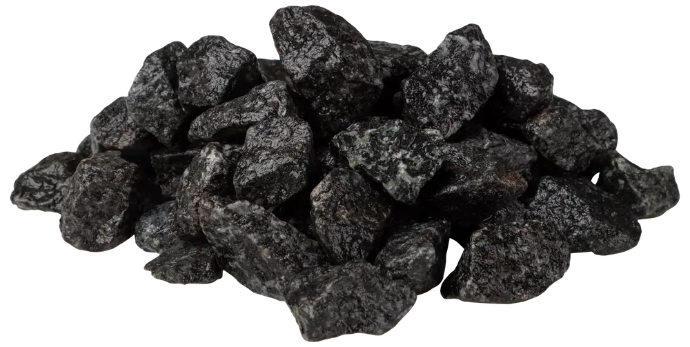 Granitskærver 16-22 mm 1000 kg - sort