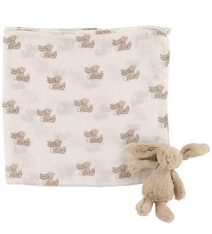 Jellycat Gave?ske - Bamse/StofBlå - Bashful Beige Bunny