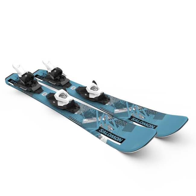 QST XS (and C5)  Junior - All Mountain-Ski-Set für Kids Blue/Grey