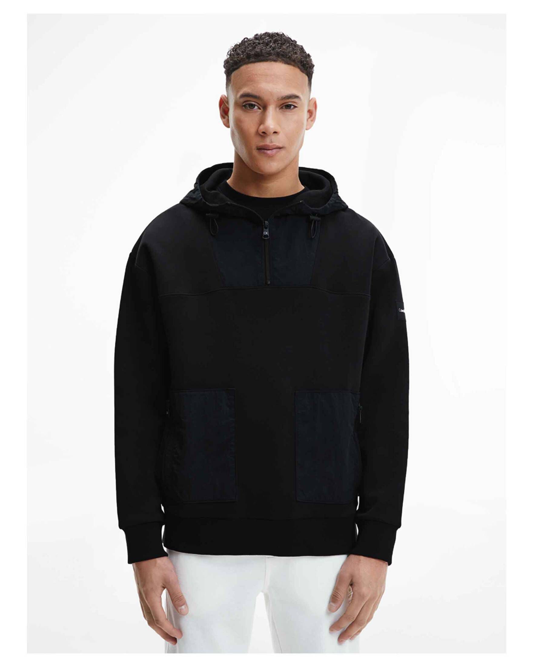 CALVIN KLEIN| Herren Hoodie TECH REPREVE COMFORT ZIP