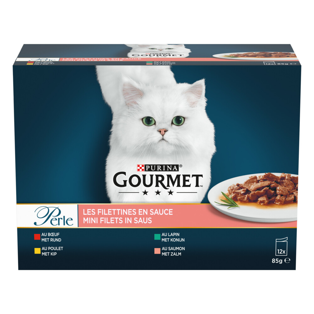 Gourmet Perle Mini Filets Multipack Classic in Saus12 x 85 gr