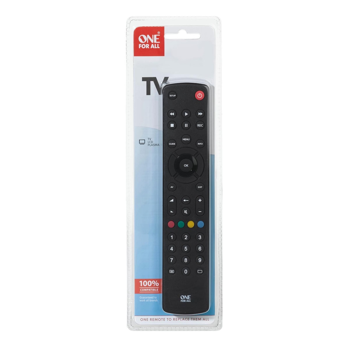 URC 1210 universell fjernkontroll - kontur-TV