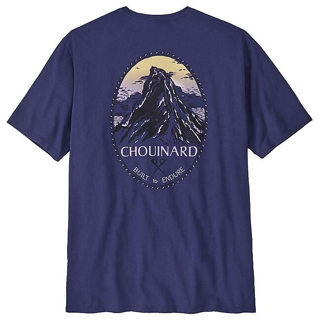 PATAGONIA - T-SHIRT MC M'S CHOUINARD CREST POCKET RESPONSIBILI
