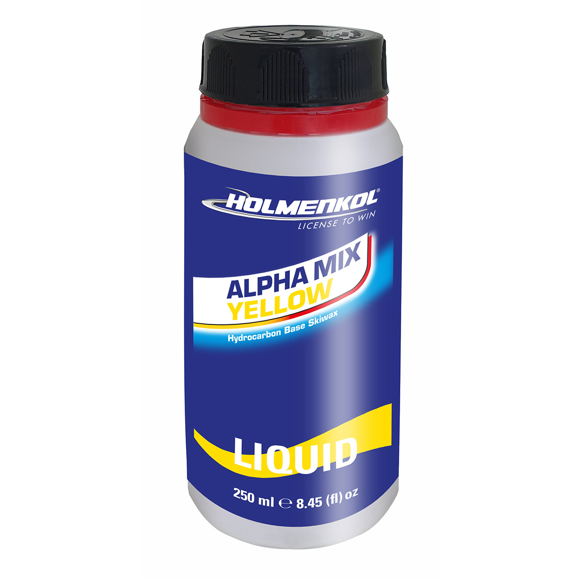 Holmenkol Alphamix Yellow Liquid 250ml Den nye versjonen av flytende voks av bestselgeren Alphamix
