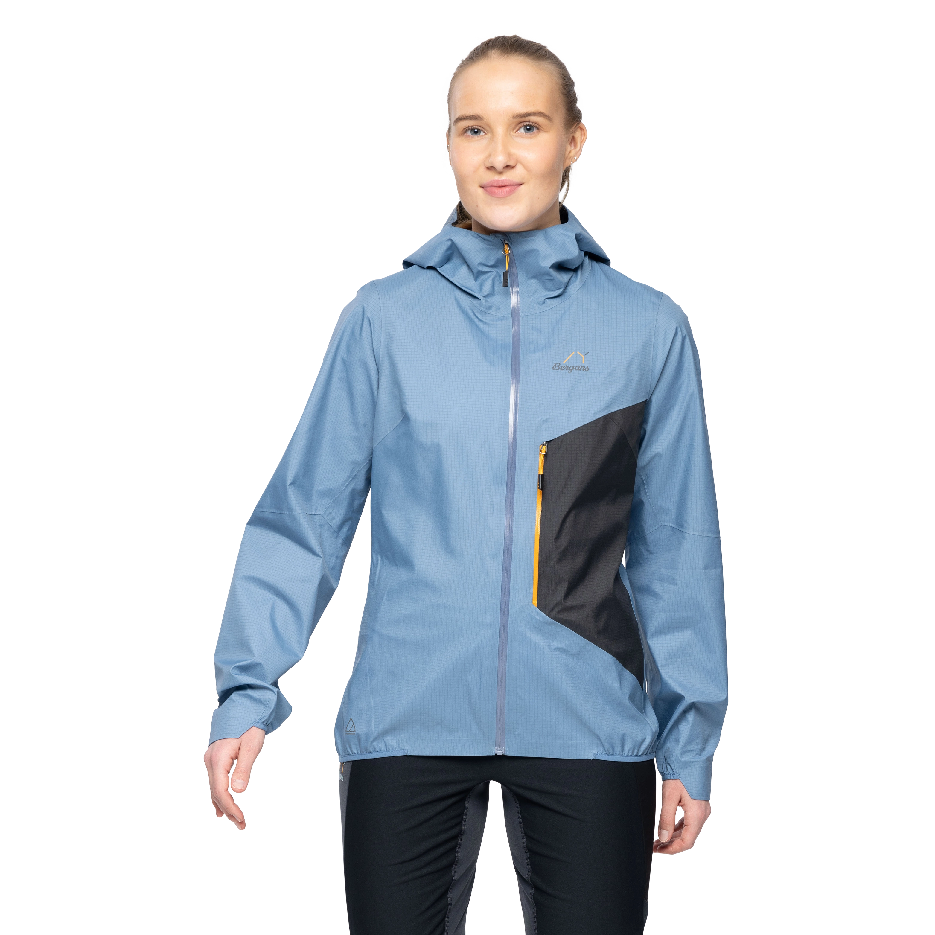 Y LightLine Air 3L Shell Jacket Women Elemental Blue / Dark Shadow Grey