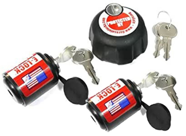 Anti-vol pour sondeur DuraSafe E-Lock/Swivel Max Combo Set EL6-2 RAM Mount C Ball (2 1pcs)