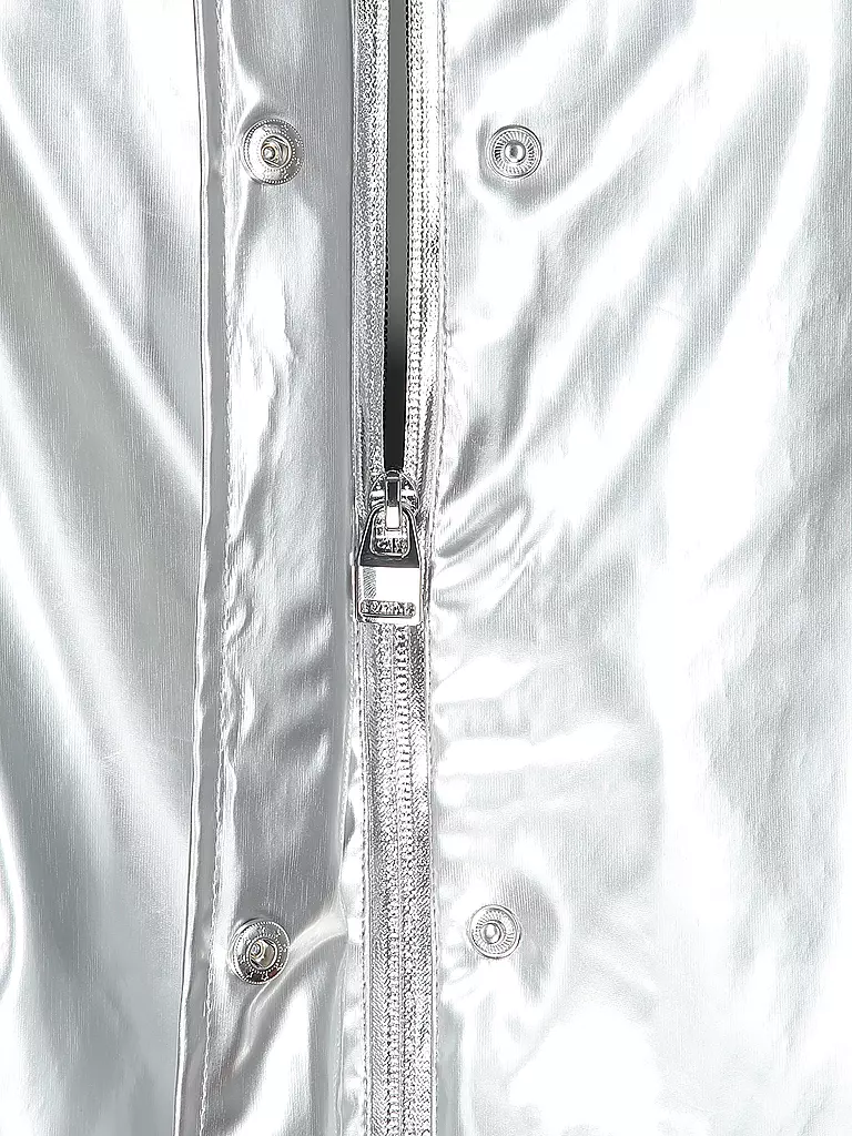 RAINS Regenjacke STRING W JACKET silber