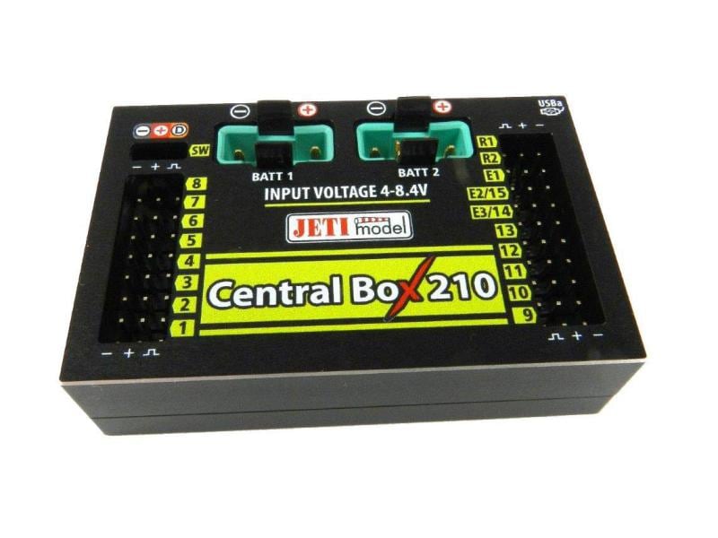 Jeti Akkuweiche Central Box 210   Magnetic Switch Akkuweiche