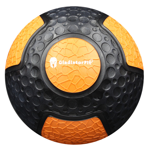 Bola medicinal Gladiatorfit de borracha durável de 1 kg