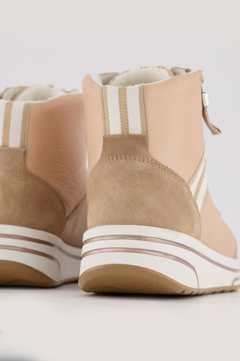 Ara Sneaker, hoher Schaft, Zipper, Wechselfußbett