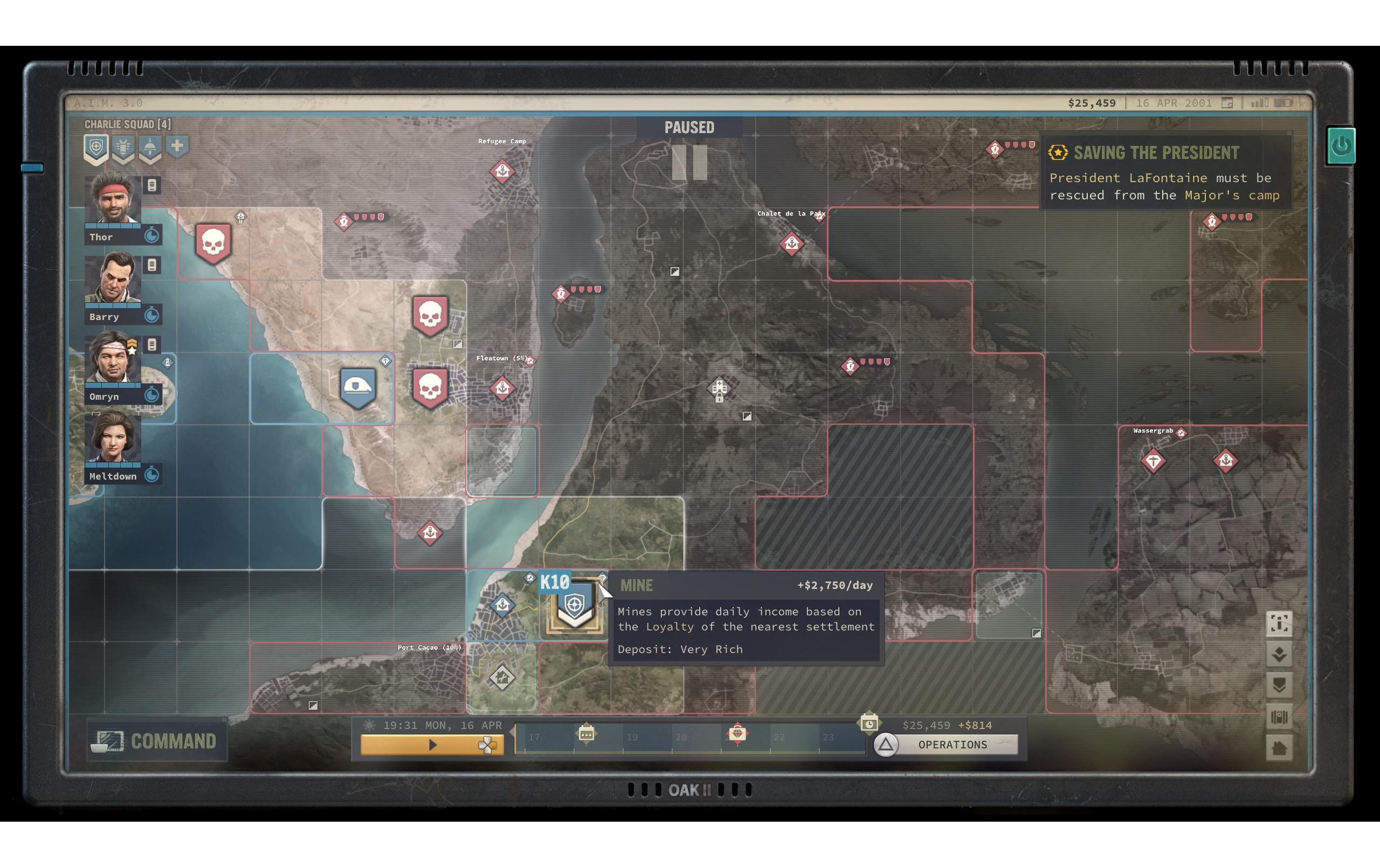 Jagged Alliance 3Strategiespiel für die PlayStation 4