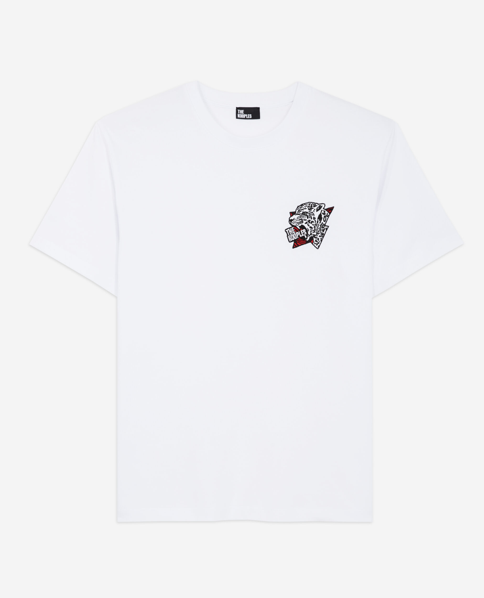 T-shirt sérigraphié blanc