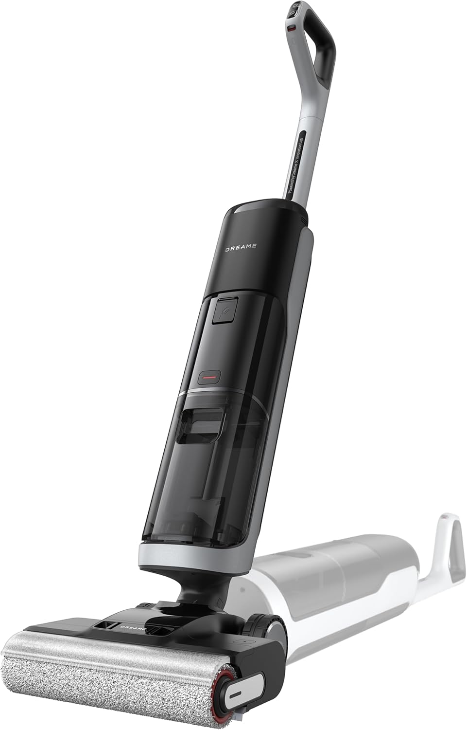 dreame H14 Pro Nass- und Trockensauger, 180° Lie-Flat, 60 °C Bürstenpflege, 5-min Trocknung, automatische Lösungsmittelverteilung, App-Steuerung, Doppelrotationsbürste, 18.000Pa Saugkraft, Doppelkante