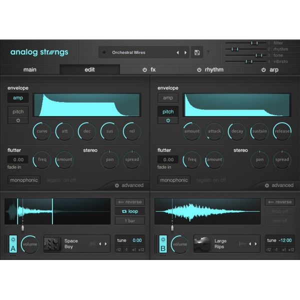 Output Analog Strings