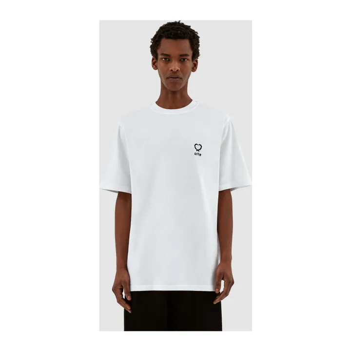 Arte Antwerp T-shirt Heart Leaves | Blanc