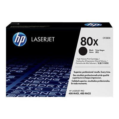 HP 80X - Pack de 2 - noir - cartouche laser d'origine