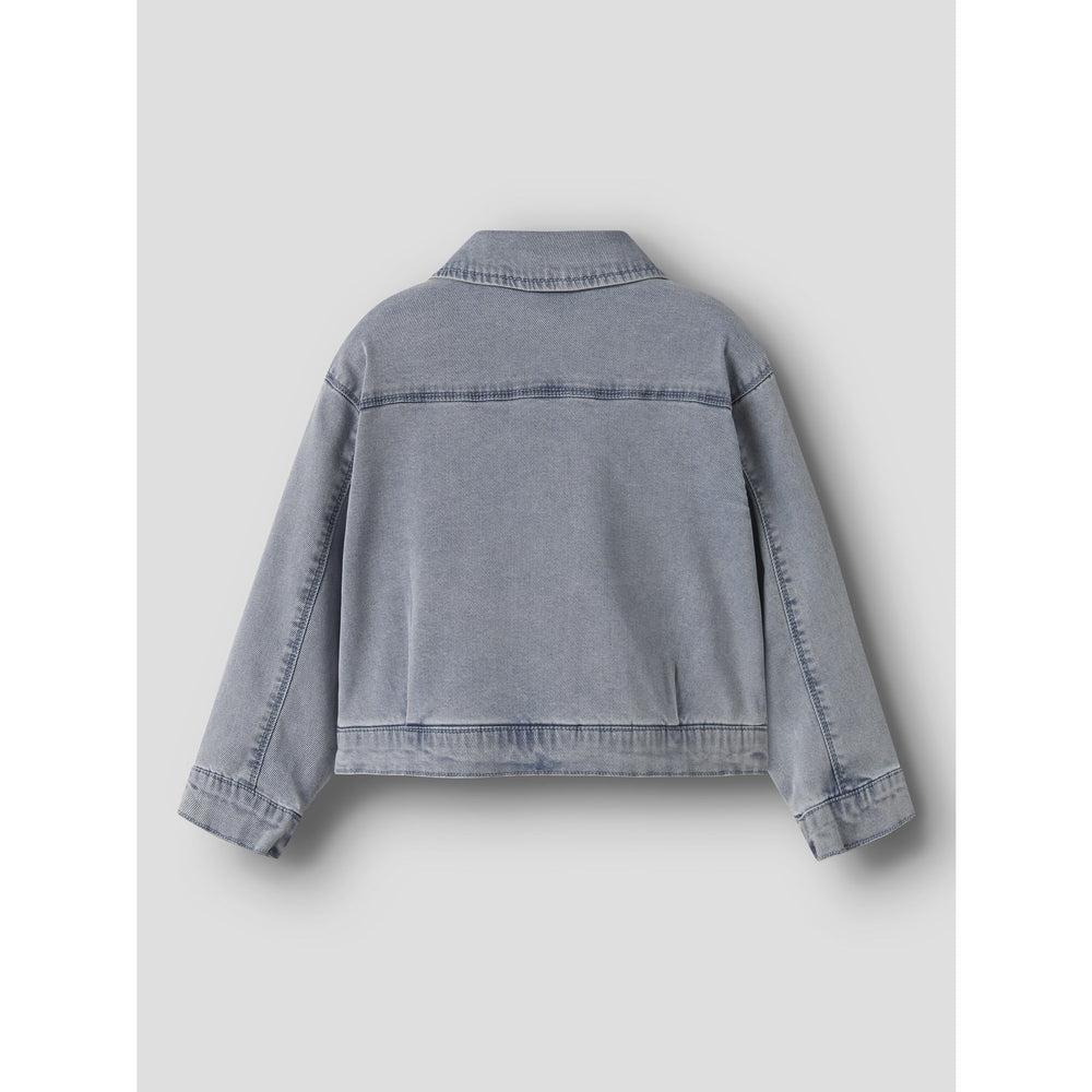 Køb Name It Light Blue Denim Nmfjulia Dnm Flæse Jakke 6006-Yb F